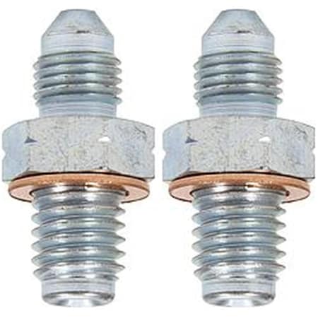 Allstar Performance -3 AN to 10 mm-1.5 Adapter Fittings, 2PK ALL50037